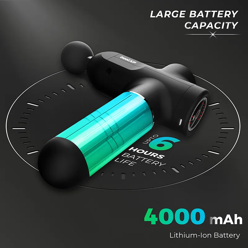 Flash Deep Tissue Massage Gun | Black